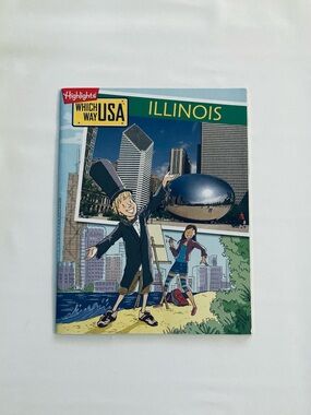 Highlights Which Way USA: Illinois Paperback - Illustrated Travel Book